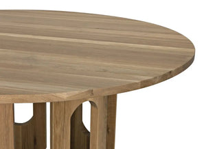 Kirill Table, White Oak-Noir Furniture-Blue Hand Home