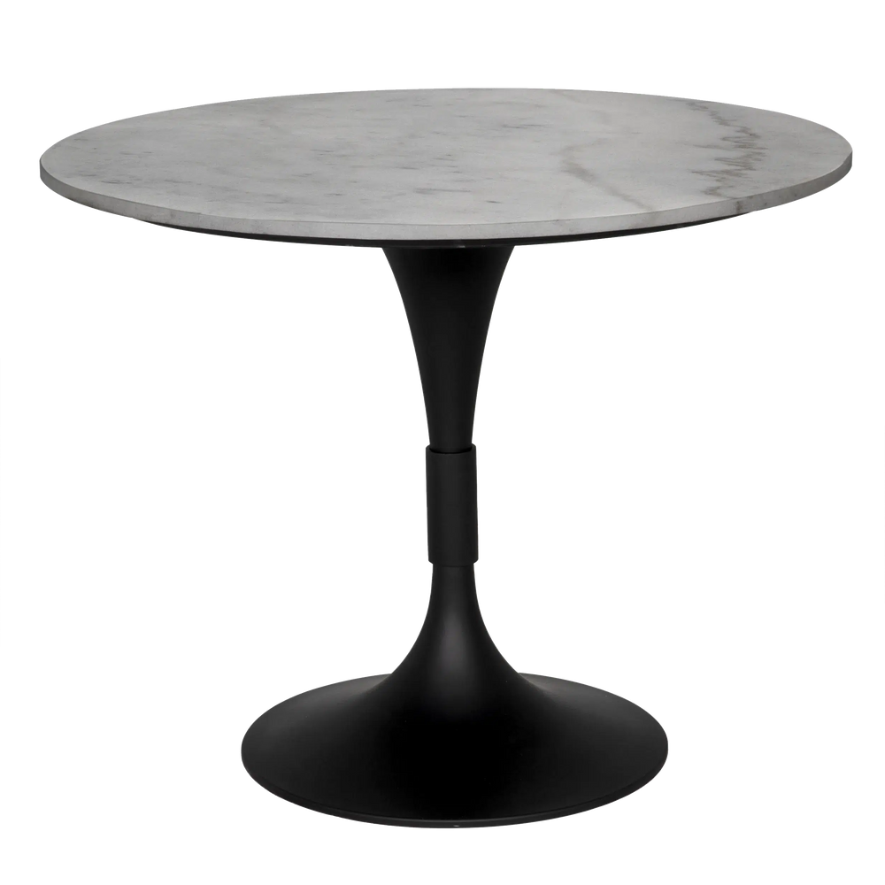 Jamna Table 36", Black-Blue Hand Home