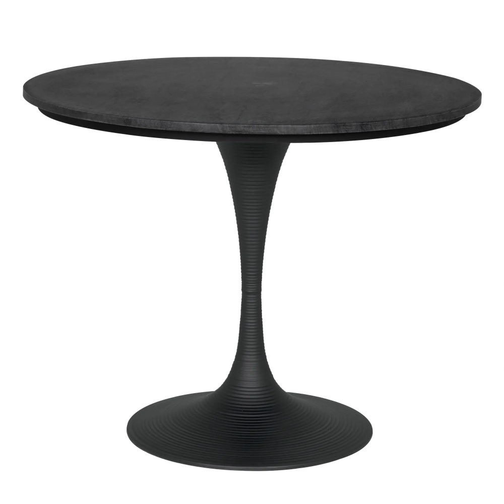 Joni Table 36", Black-Blue Hand Home