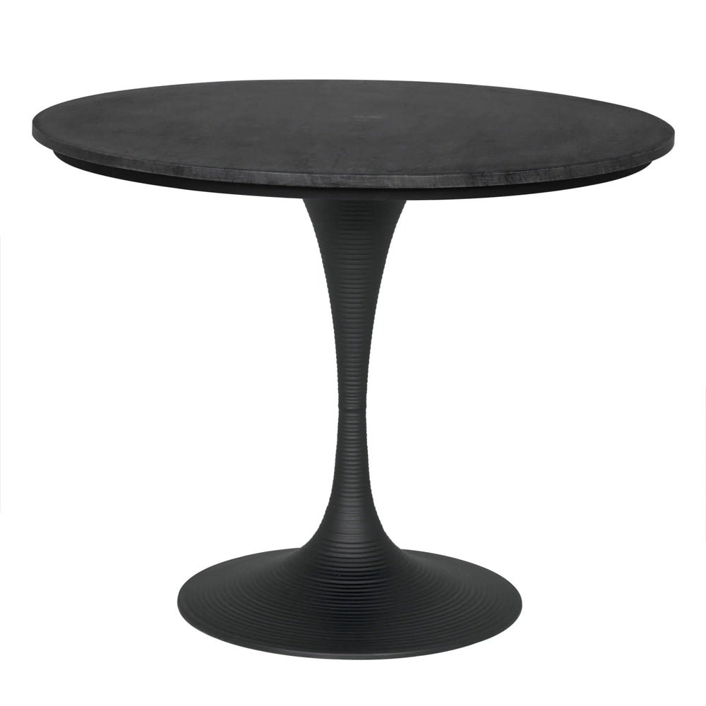 Joni Table 36", Black-Blue Hand Home