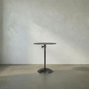 Felix Side Table, Gun Metal Finish-Noir Furniture-Blue Hand Home
