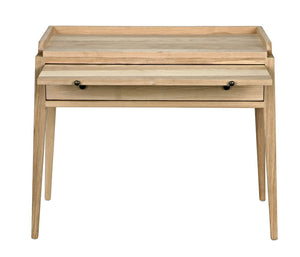 Hiller Side Table, Elm-Noir Furniture-Blue Hand Home