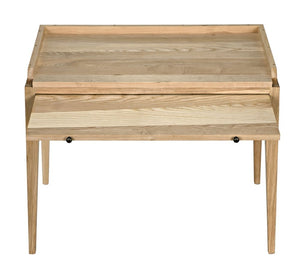 Hiller Side Table, Elm-Noir Furniture-Blue Hand Home