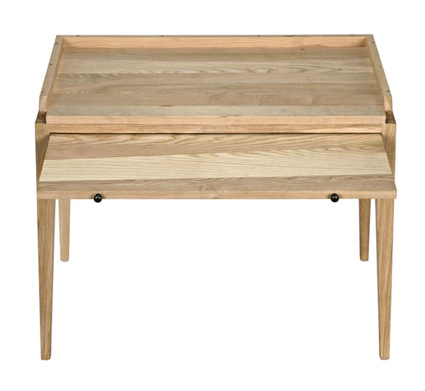 Hiller Side Table, Elm-Noir Furniture-Blue Hand Home
