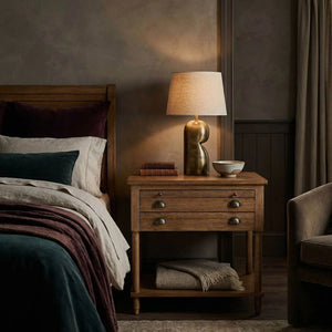 Artemio Side Table-Noir Furniture-Blue Hand Home