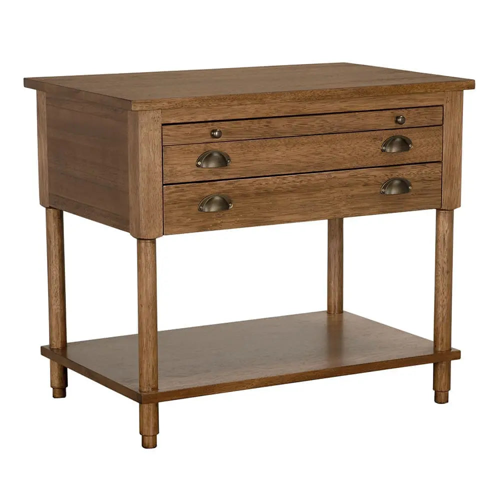 Artemio Side Table-Noir Furniture-Blue Hand Home