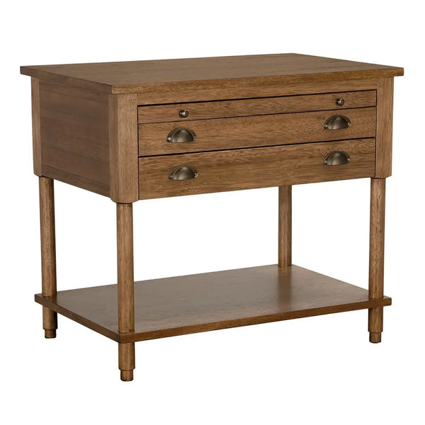 Artemio Side Table-Noir Furniture-Blue Hand Home