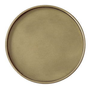 Kurtz Side Table, Brass Finish-Noir Furniture-Blue Hand Home