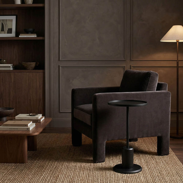 Kurtz Side Table-Noir Furniture-Blue Hand Home