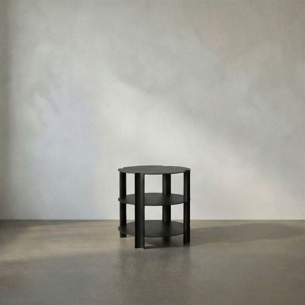 Luca Side Table-Noir Furniture-Blue Hand Home