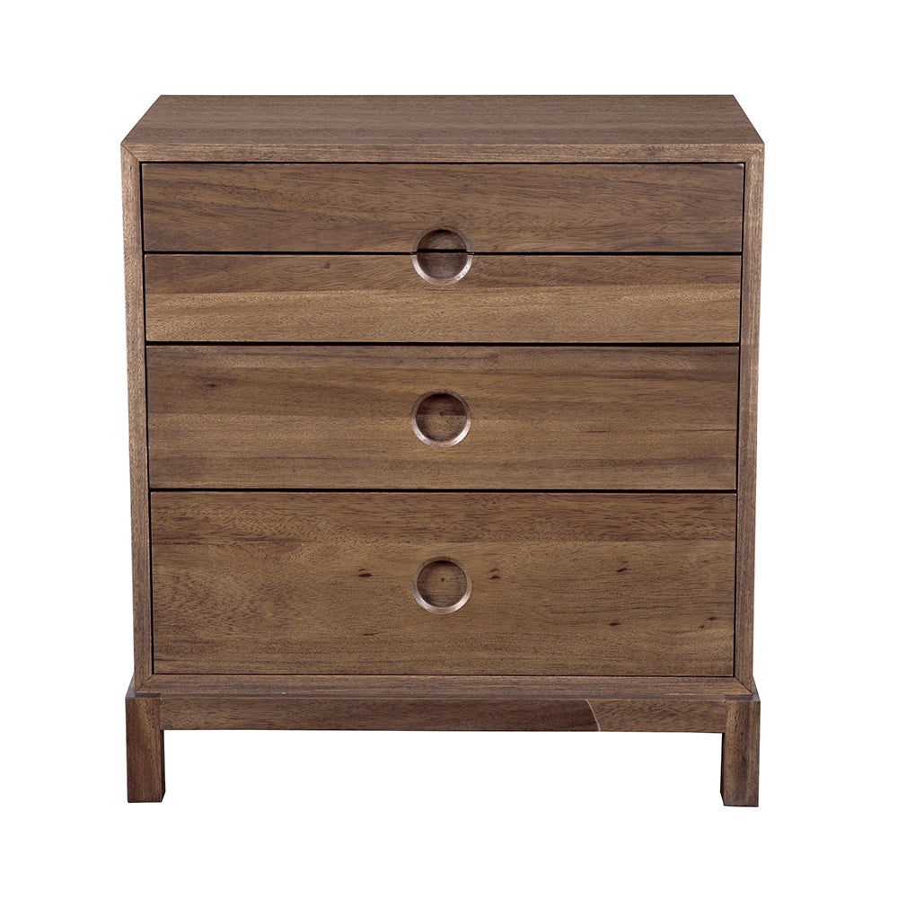 Eros Side Table-Noir Furniture-Blue Hand Home
