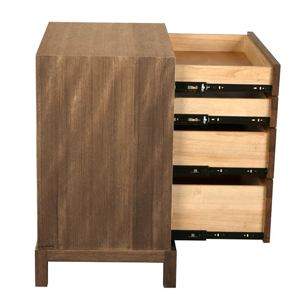 Eros Side Table-Noir Furniture-Blue Hand Home