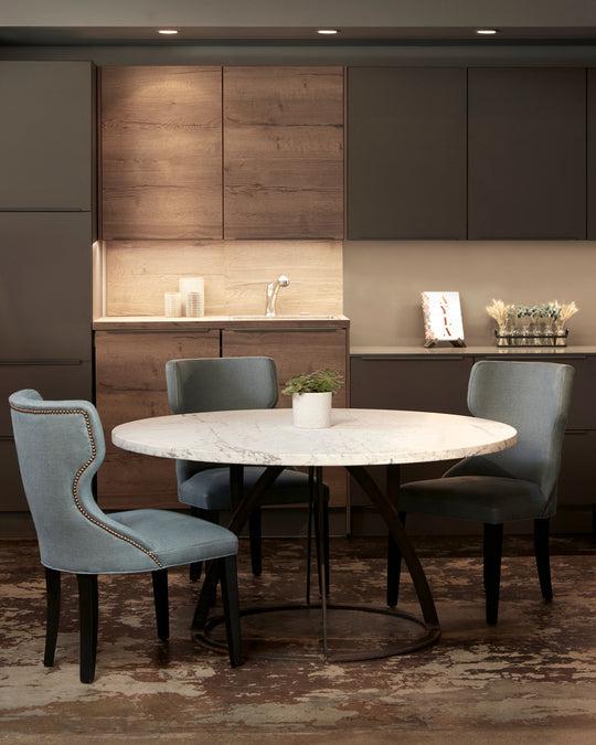 Cisco Home Gatsby Dining Chair-Blue Hand Home