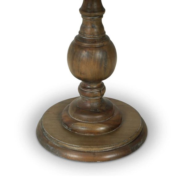 Bramble Gloucester Lamp Table In Straw Wash-Bramble-Blue Hand Home