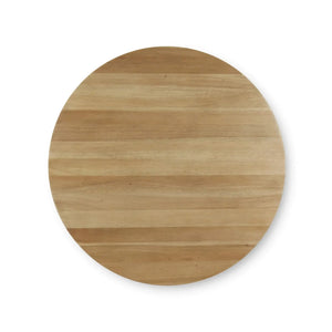 Bramble Goucho Round Dining Table 48'' In Fruitwood-Bramble-Blue Hand Home