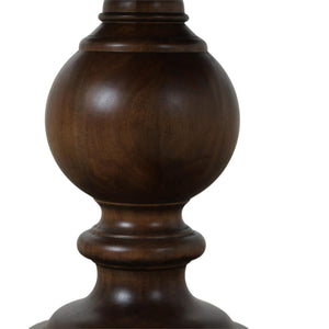 Bramble Goucho Round Dining Table 48'' in Walnut-Bramble-Blue Hand Home