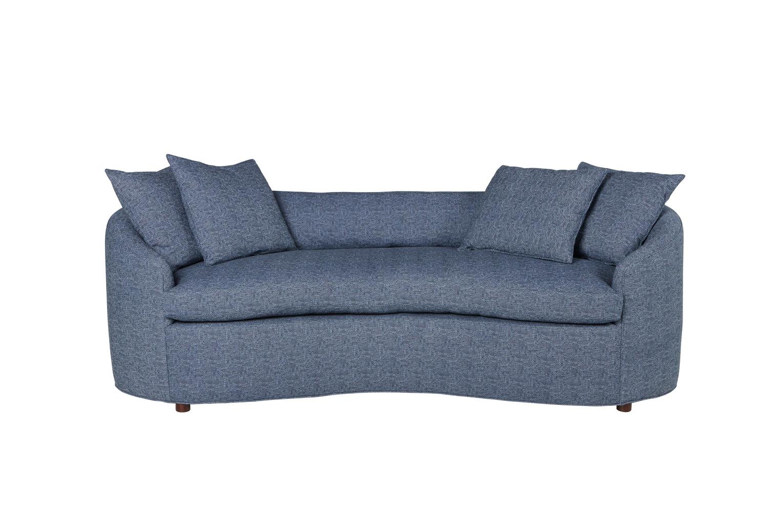 Cisco Home Grace Sofa-Blue Hand Home