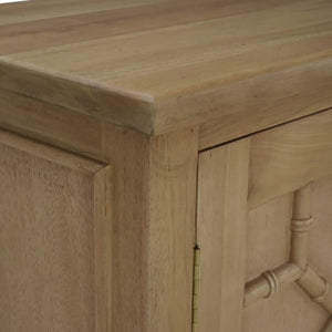 Bramble Grosvenor Credenza In Fruitwood-Bramble-Blue Hand Home