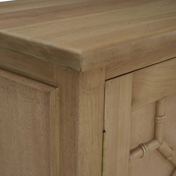 Bramble Grosvenor Credenza In Fruitwood-Bramble-Blue Hand Home