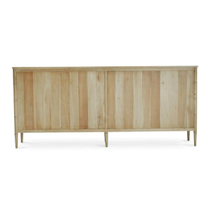 Bramble Grosvenor Sideboard W/ Drawers In Fruitwood W/ True White Interior-Bramble-Blue Hand Home
