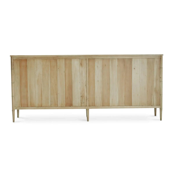 Bramble Grosvenor Sideboard W/ Drawers In Fruitwood W/ True White Interior-Bramble-Blue Hand Home
