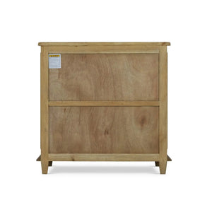 Bramble Grosvenor Small Cabinet In Fruitwood-Bramble-Blue Hand Home