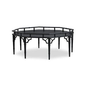 Bramble Grosvenor Thrupence Coffee Table in Batavia Black-Bramble-Blue Hand Home