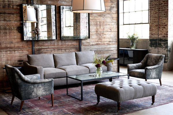 Cisco Brothers Gunner Sofa-Blue Hand Home