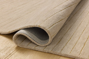 Chris Loves Julia x Loloi Henry Rugs - Beige / Wheat-Blue Hand Home