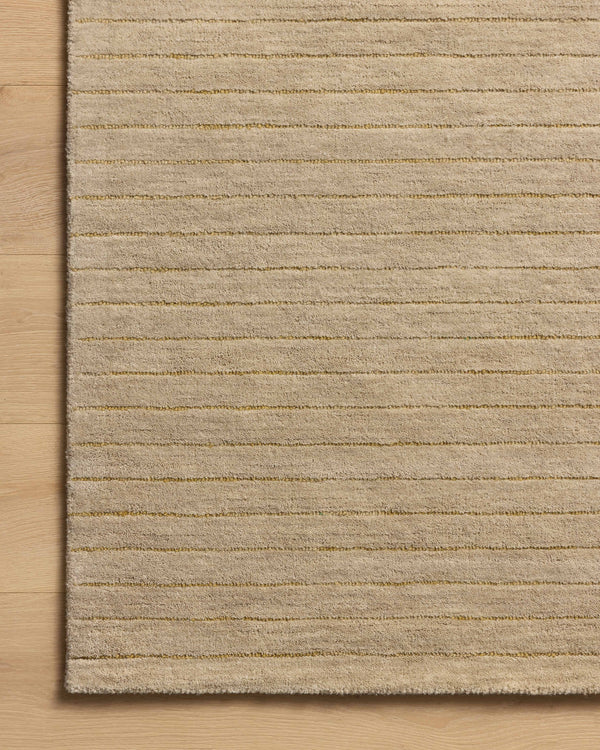 Chris Loves Julia x Loloi Henry Rugs - Beige / Wheat-Blue Hand Home