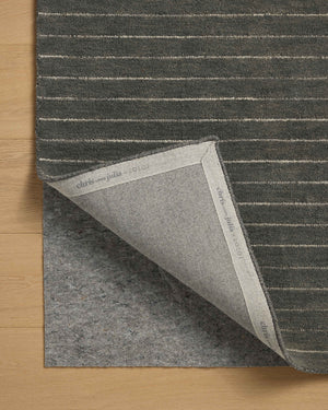 Chris Loves Julia x Loloi Henry Rugs - Charcoal / Ivory-Blue Hand Home