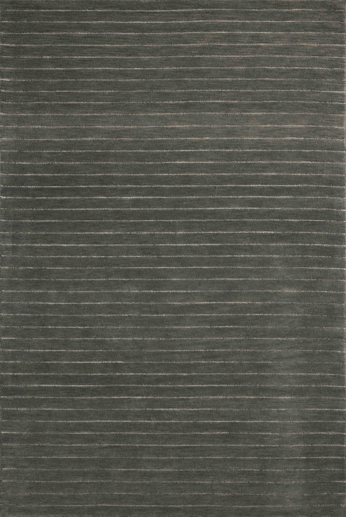 Chris Loves Julia x Loloi Henry Rugs - Charcoal / Ivory-Blue Hand Home