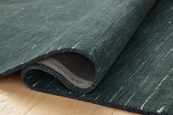 Chris Loves Julia x Loloi Henry Rugs - Denim / Ivory-Blue Hand Home
