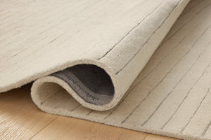 Chris Loves Julia x Loloi Henry Rugs - Ivory / Dove-Blue Hand Home