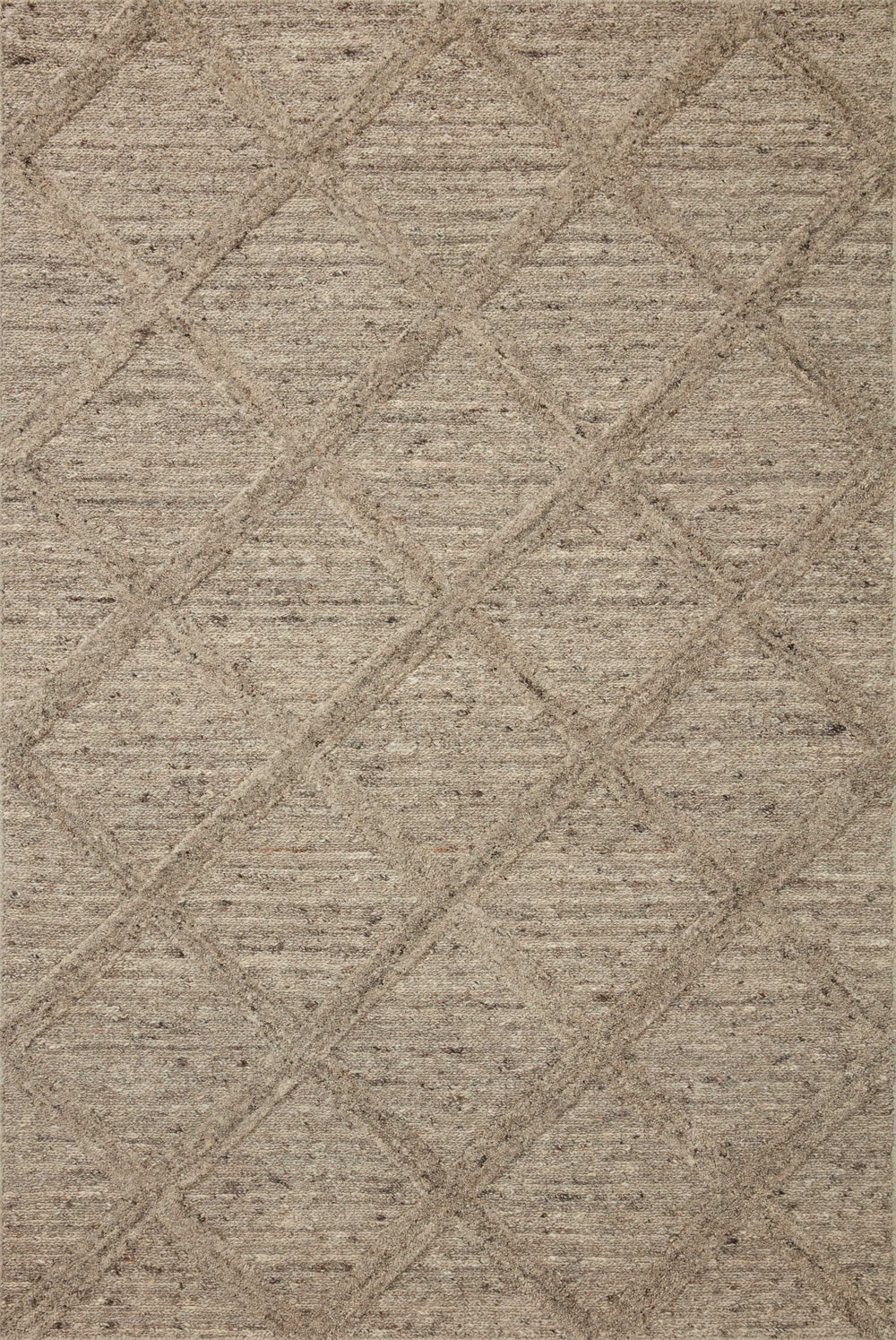 Magnolia Home by Joanna Gaines x Loloi Hunter Rug - Dove-Blue Hand Home