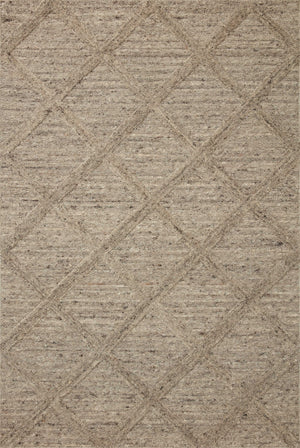 Magnolia Home by Joanna Gaines x Loloi Hunter Rug - Dove-Blue Hand Home