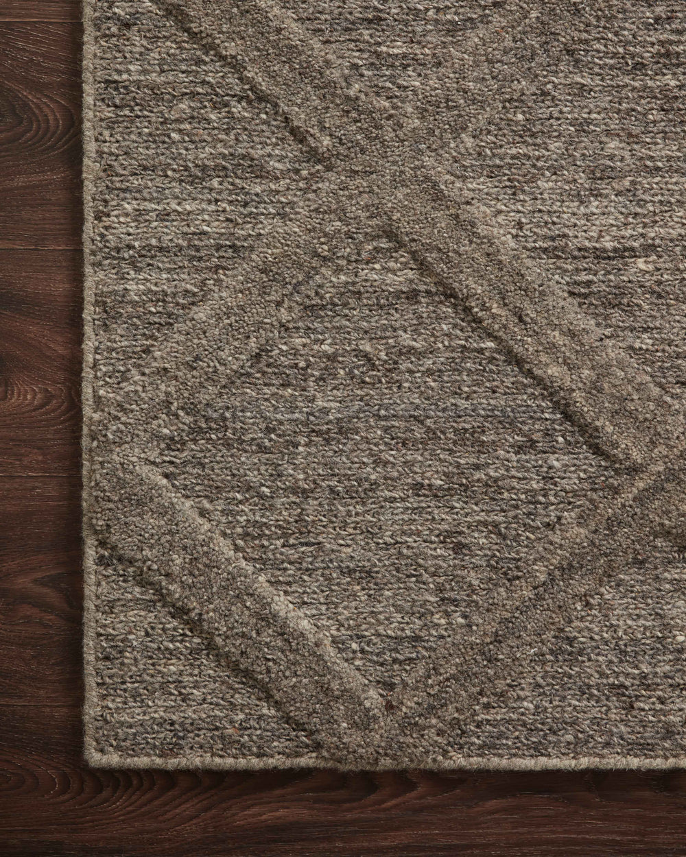 Magnolia Home by Joanna Gaines x Loloi Hunter Rug - Grey-Blue Hand Home
