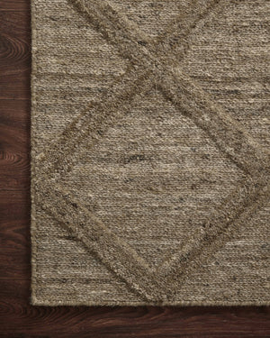 Magnolia Home by Joanna Gaines x Loloi Hunter Rug - Khaki-Blue Hand Home