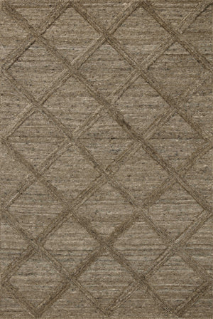 Magnolia Home by Joanna Gaines x Loloi Hunter Rug - Khaki-Blue Hand Home