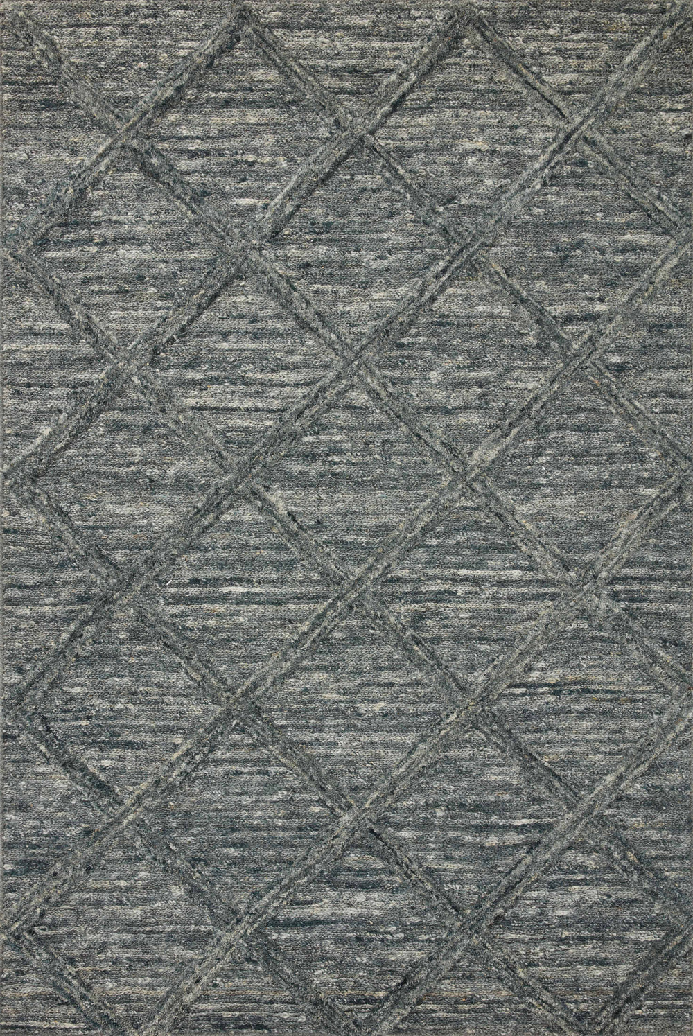 Magnolia Home by Joanna Gaines x Loloi Hunter Rug - Ocean-Blue Hand Home