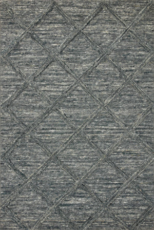 Magnolia Home by Joanna Gaines x Loloi Hunter Rug - Ocean-Blue Hand Home