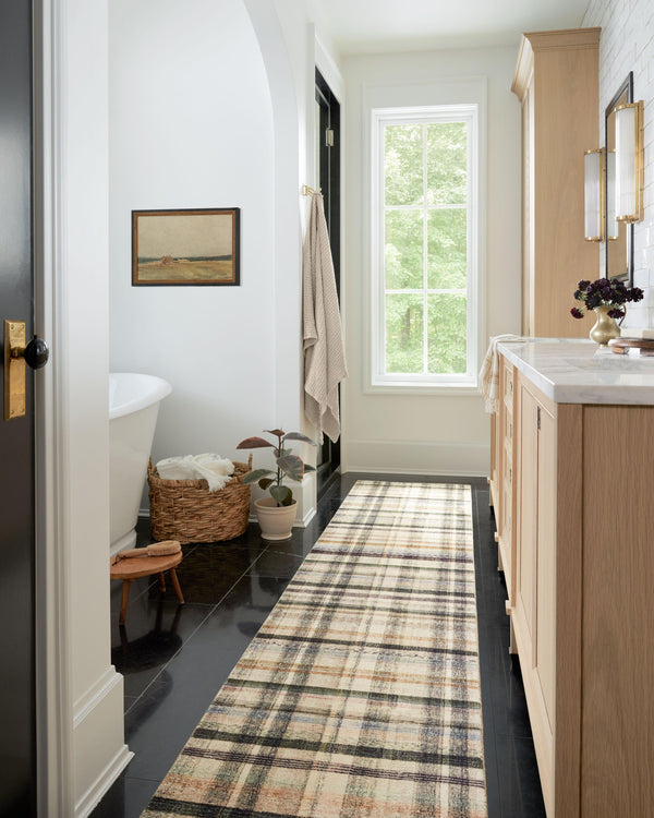 Chris Loves Julia x Loloi Humphrey Rugs - Ivory / Multi-Blue Hand Home