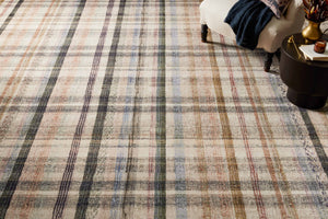 Chris Loves Julia x Loloi Humphrey Rugs - Ivory / Multi-Blue Hand Home