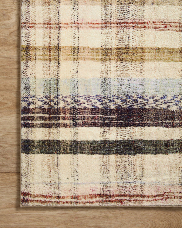 Chris Loves Julia x Loloi Humphrey Rugs - Ivory / Multi-Blue Hand Home