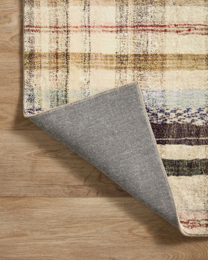 Chris Loves Julia x Loloi Humphrey Rugs - Ivory / Multi-Blue Hand Home