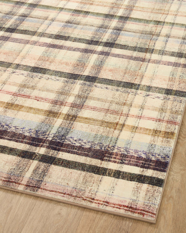 Chris Loves Julia x Loloi Humphrey Rugs - Ivory / Multi-Blue Hand Home
