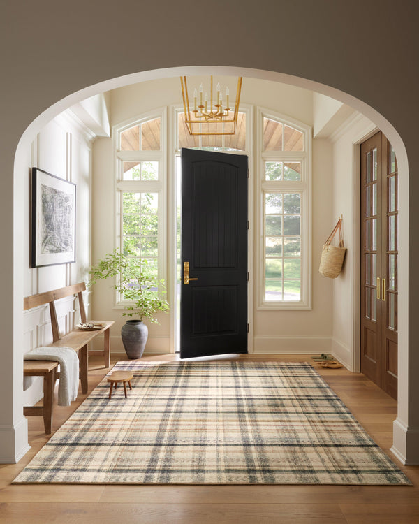 Chris Loves Julia x Loloi Humphrey Rugs - Ivory / Multi-Blue Hand Home