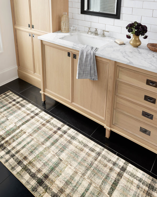 Chris Loves Julia x Loloi Humphrey Rugs - Forest / Multi-Blue Hand Home