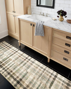 Chris Loves Julia x Loloi Humphrey Rugs - Forest / Multi-Blue Hand Home