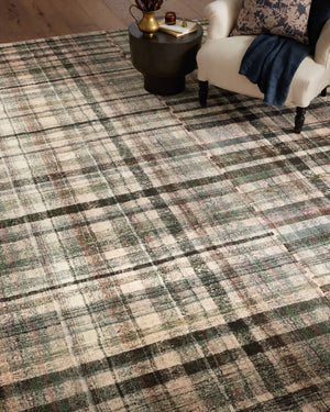 Chris Loves Julia x Loloi Humphrey Rugs - Forest / Multi-Blue Hand Home